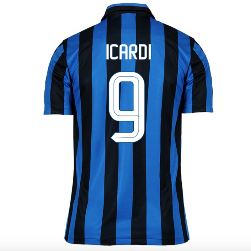 Inter Milan 2015-16 Home Icardi 9 Soccer Jersey